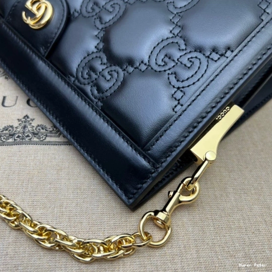 Hyper Peter bag GG leather shoulder GUCCI matelassé 0710